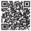 Codice QR quadrato composto da piccoli moduli neri su sfondo bianco per la scansione digitale di informazioni mediche