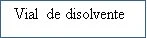 Black text on white background reading 'Solvent vial' in serif font