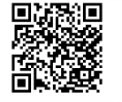 Codice QR quadrato composto da pixel neri su sfondo bianco per l