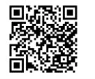 Квадратный QR-код, состоящий из черных модулей на белом фоне, для