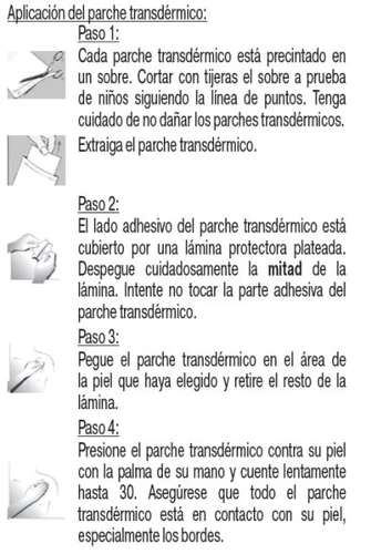 Spanish instructions for the