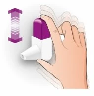 A hand lifting upwards towards the