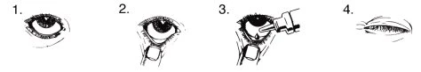 Four-step sequence illustrating the