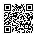 Квадратный QR-код с узором из чёрных пикселей на белом фоне и тремя большими квадратами позиционирования по углам