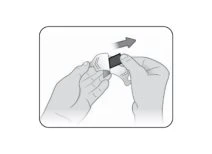 Two hands gripping and separating with a pulling motion