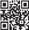 Квадратный черно-белый QR-код, состоящий из маленьких квадратных модулей и трех больших квадратов для позиционирования по углам