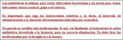 Text in Spanish on a white background explaining the