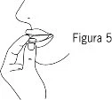 Disegno lineare di una mano che tiene una compressa tra pollice e indice per portarla alla bocca aperta di un profilo umano