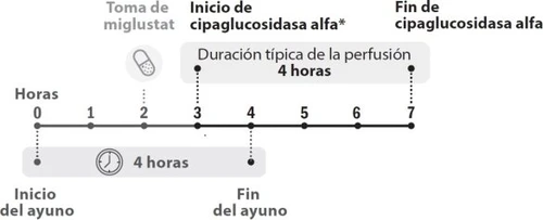 Timeline showing the