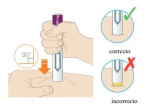 Medical diagram showing the