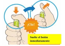 Diagramma che mostra due fasi per l'applicazione del dispositivo