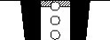 Stylized black and white drawing of a shirt with collar, central buttons, and two large dark lapels on white background