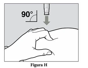 Diagram showing the injection process step by step