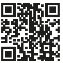Codice QR quadrato composto da piccoli moduli neri su sfondo bianco per la scansione digitale di informazioni mediche