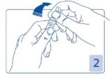 Due mani che tengono e ruotano verso l'alto