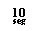 Black text on white background stating 10 seg, indicating a duration of ten seconds
