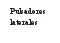Черный текст на белом фоне, расположенный в две строки, с надписью Pukaderos laterales