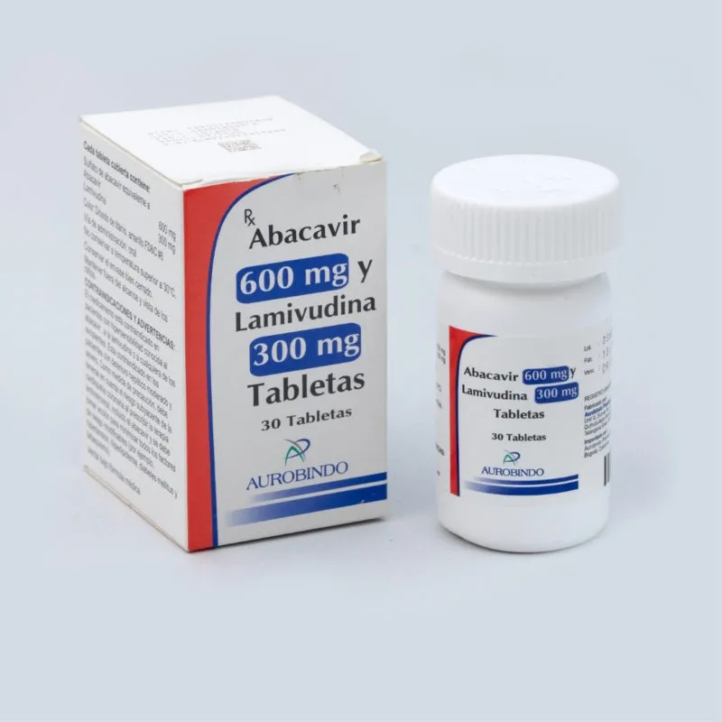 Abacavir/lamivudine Aurovitas 600 mg/300 mg film-coated tablets EFG tablets, film-coated