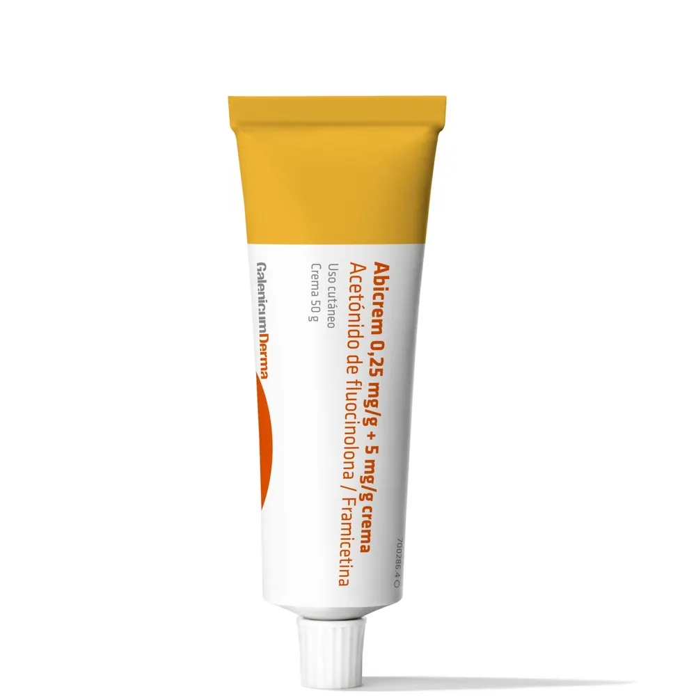 Abicrem 0.25 mg/g + 5 mg/g cream cream