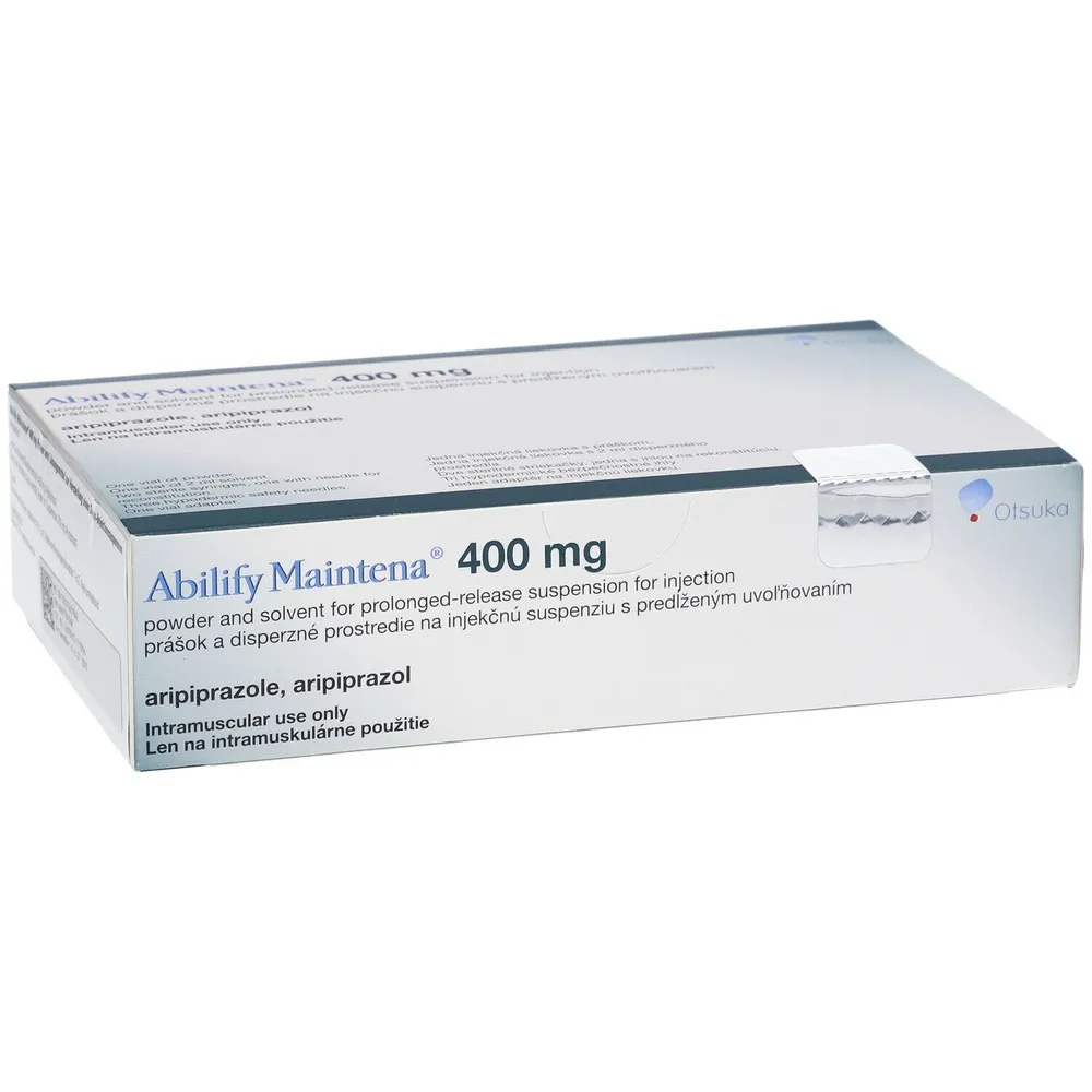 Abilify Maintena 400 mg powder and solvent for prolonged-release injectable suspension suspension for injection, prolonged release