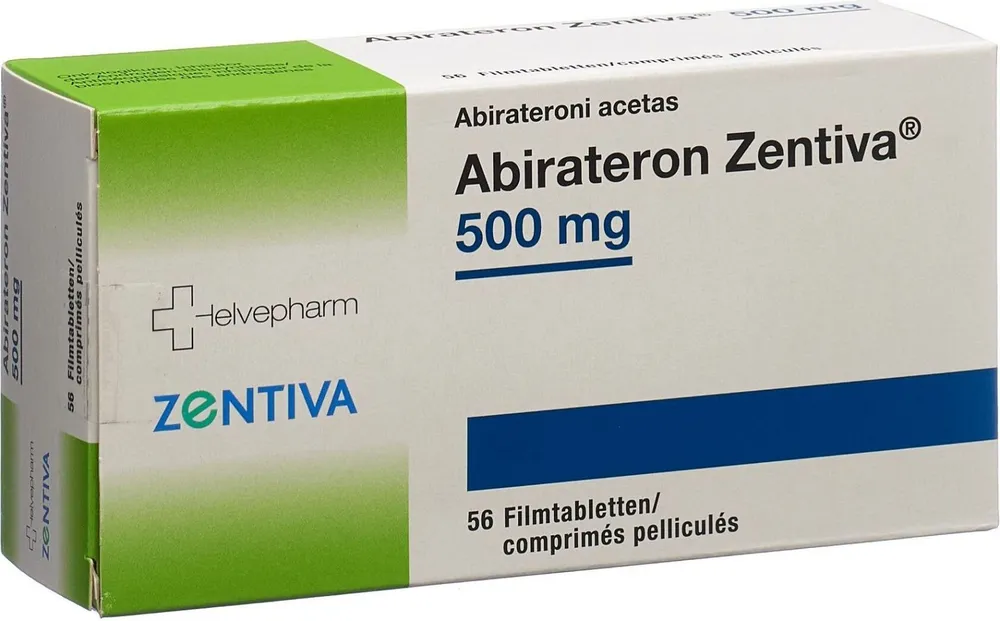 Abiraterone Zentiva 500 mg film-coated tablets EFG tablets