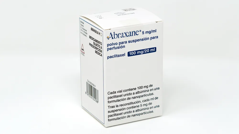 Abraxane 5 mg/ml powder for dispersion for infusion powder for preparation of infusion solution