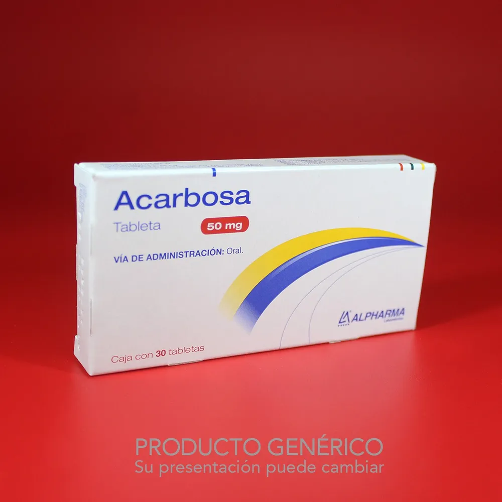 Acarbose Viatris 50 mg tablets tablets