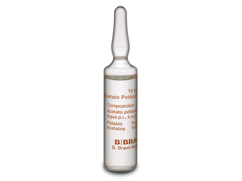 Potassium acetate B. Braun 1 mEq/ml concentrate for infusion solution solution for infusion, concentrate