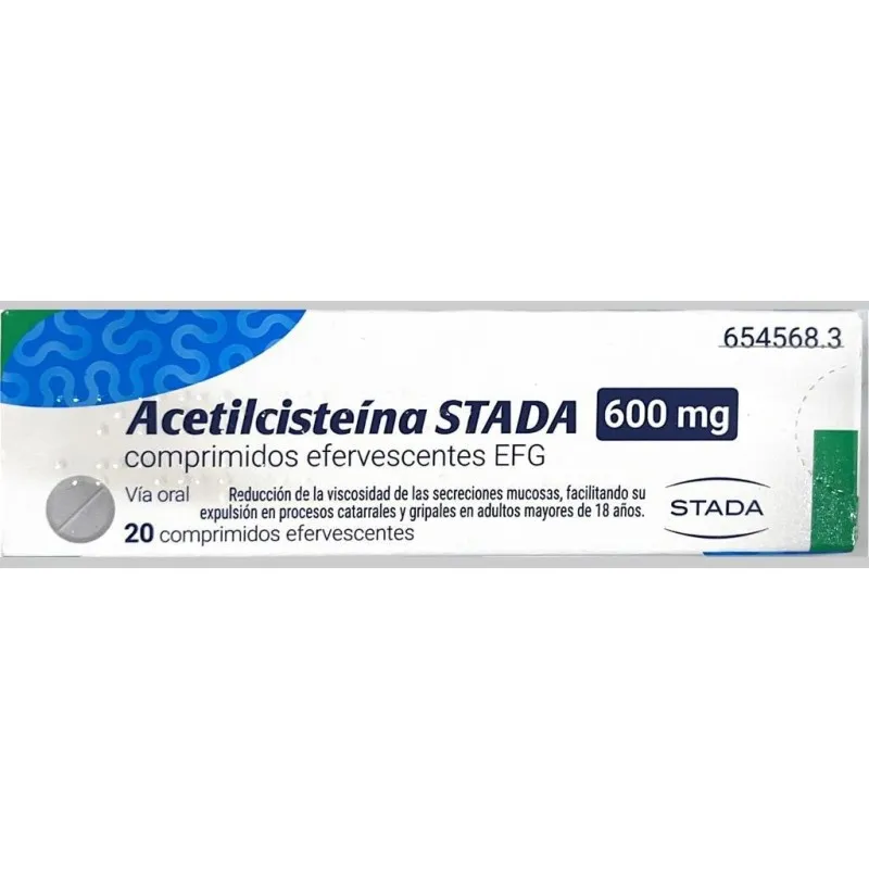 Acetilcisteina Alter 600 mg compresse effervescenti EFG compresse effervescenti