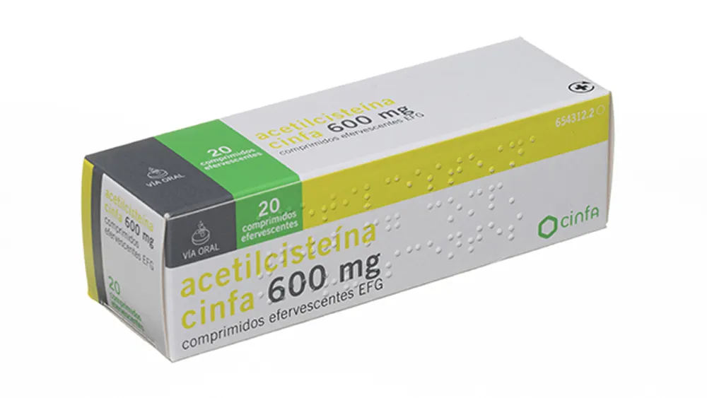 Acetilcisteina Farmasierra 600 mg polvere effervescente EFG polvere effervescente