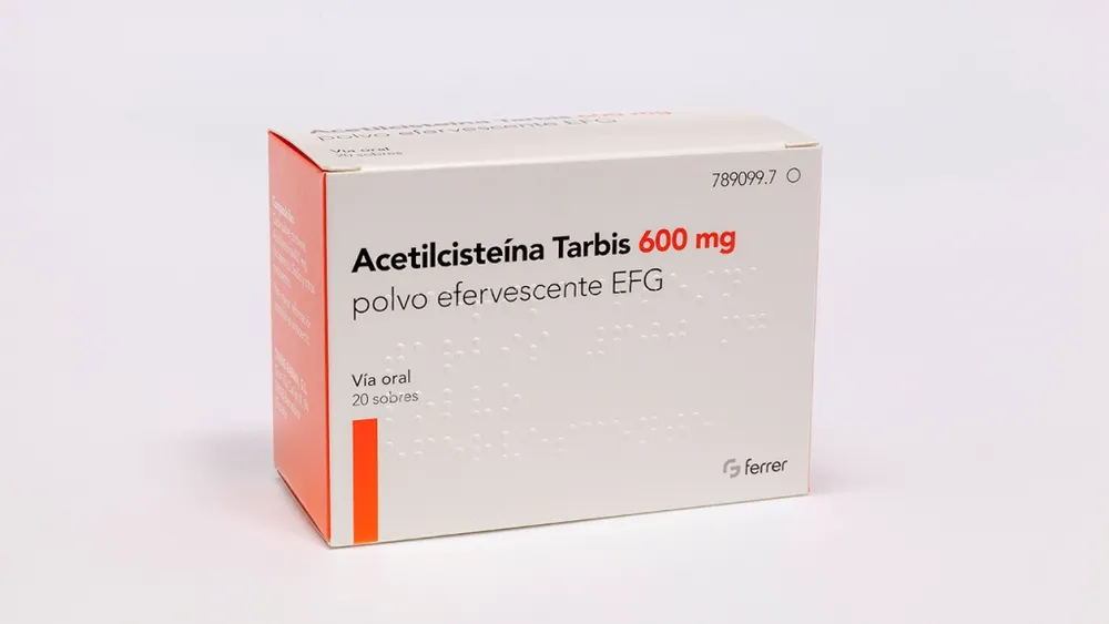 Acetylcysteine Tarbis 600 mg effervescent powder EFG powder, effervescent