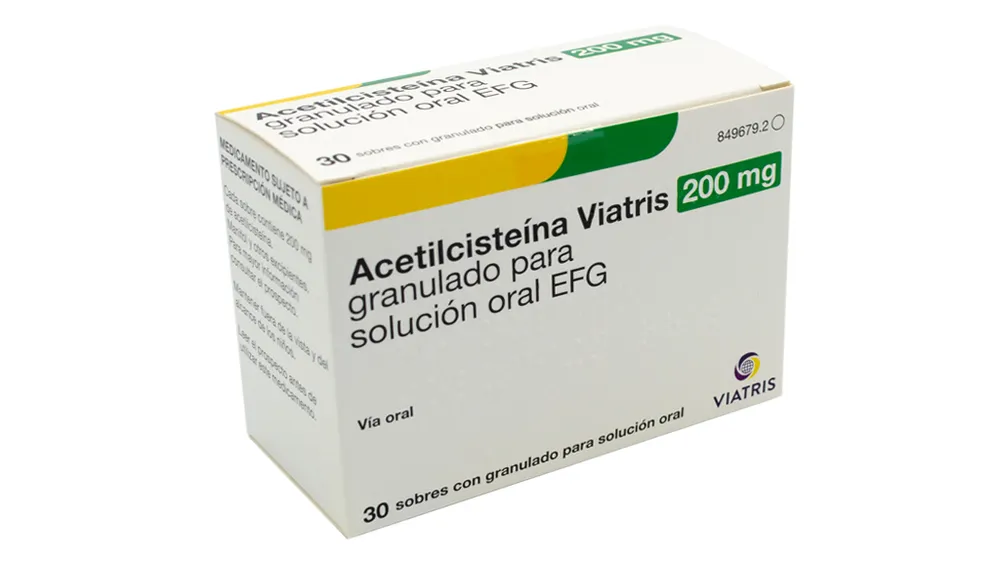 Acetilcisteina Viatris 200 mg granulato per soluzione orale EFG granulato, per soluzione orale