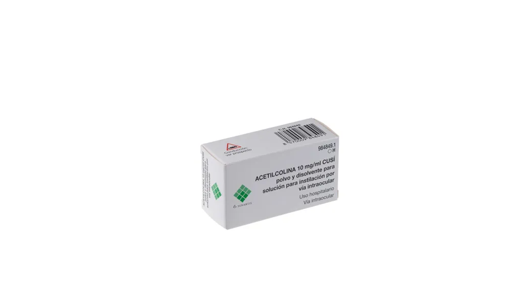 Acetylcholine 10 mg/ml Cusí powder and solvent for solution for intraocular instillation powder and solvent for solution for injection