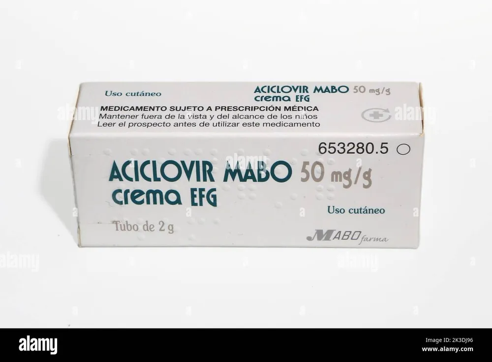 Aciclovir Mabo 50 mg/g crema EFG crema