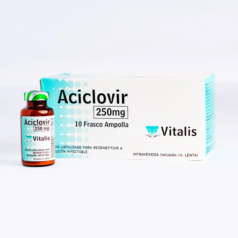 Aciclovir Sala 250 mg powder for solution for infusion EFG powder for solution for infusion