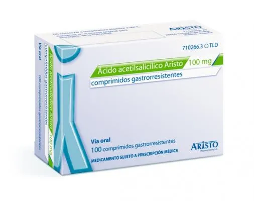 Acido acetilsalicilico Aristo 100 mg compresse gastroresistenti compresse, rivestite con film