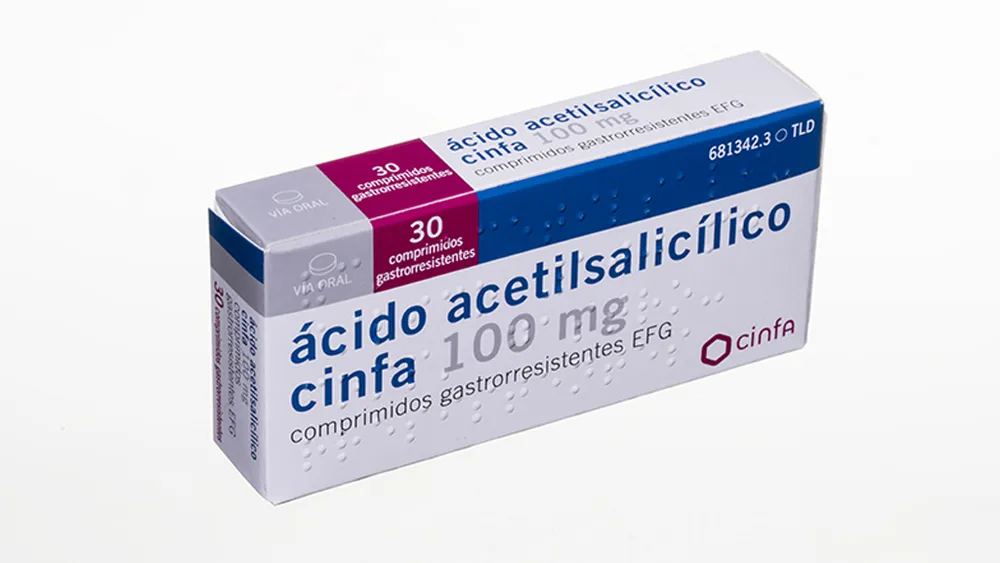 Acido acetilsalicilico Liderfen 100 mg compresse gastroresistenti EFG compresse, rivestite con film