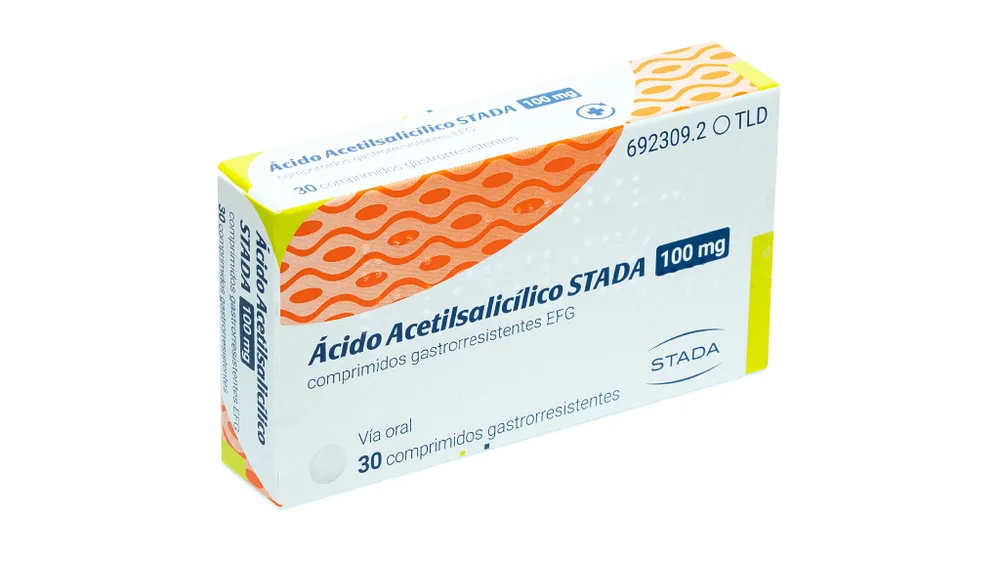 Acetylsalicylic acid STADA 100 mg gastro-resistant tablets EFG tablets, enteric-coated