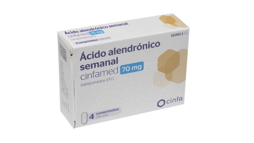 Acido alendronico settimanale Cinfamed 70 mg compresse EFG compresse