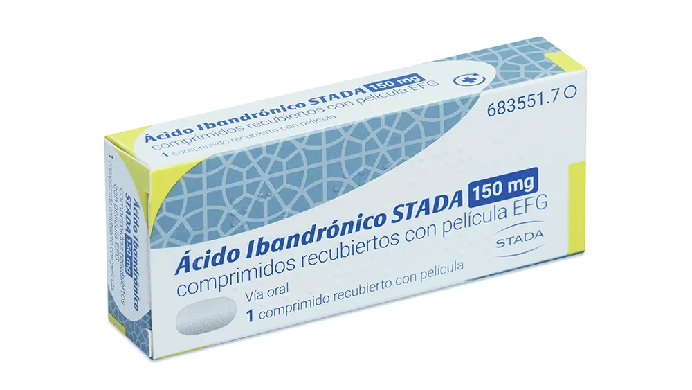 Acido ibandronico Stada 150 mg compresse rivestite con film EFG compresse, rivestite con film