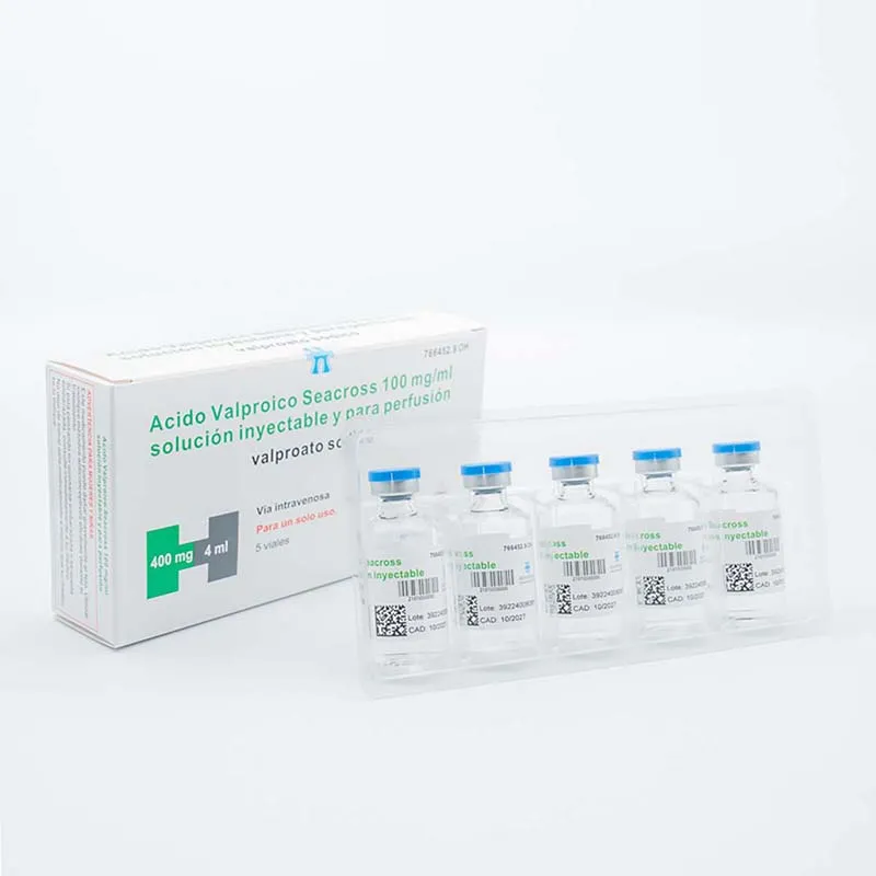 Valproic acid Seacross 100 mg/ml solution for injection and infusion solution for injection and for infusion