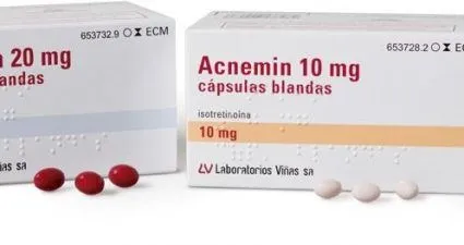 Acnemin 10 mg soft capsules EFG capsules, soft gelatin