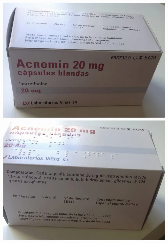 Acnemin 20 mg capsule molli EFG capsule, molli