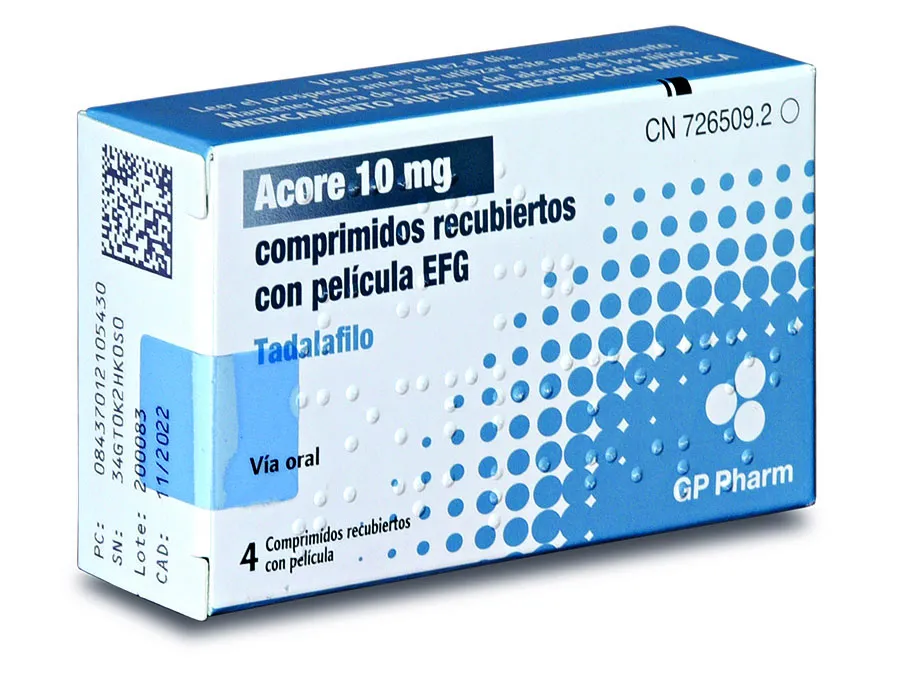 AcORE 10 mg compresse rivestite con film EFG compresse, rivestite con film