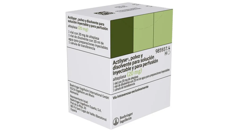 Actilyse powder and solvent for solution for injection and for infusion powder and solvent for solution for injection and for infusion