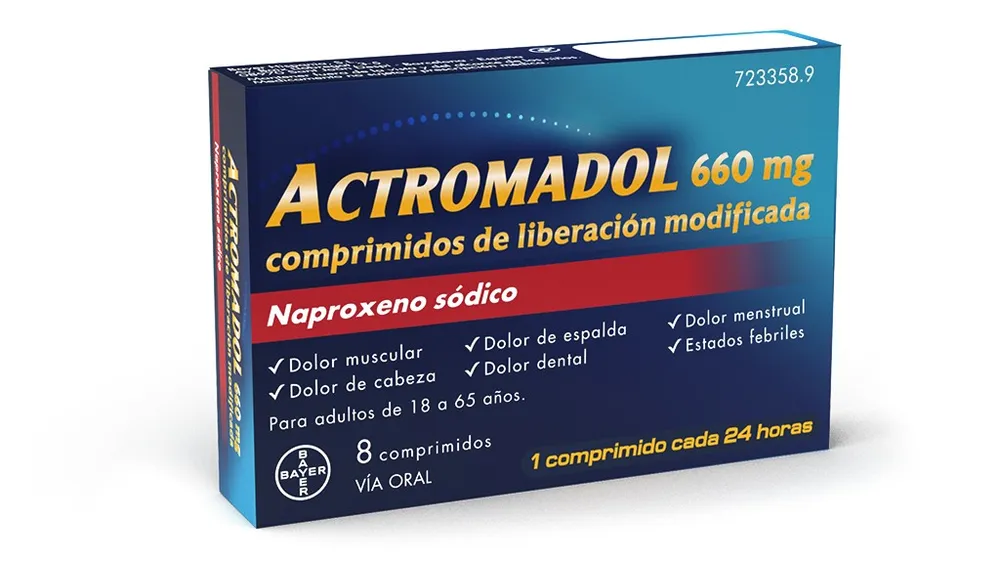 Actromadol 660 mg modified-release tablets tablets, modified release