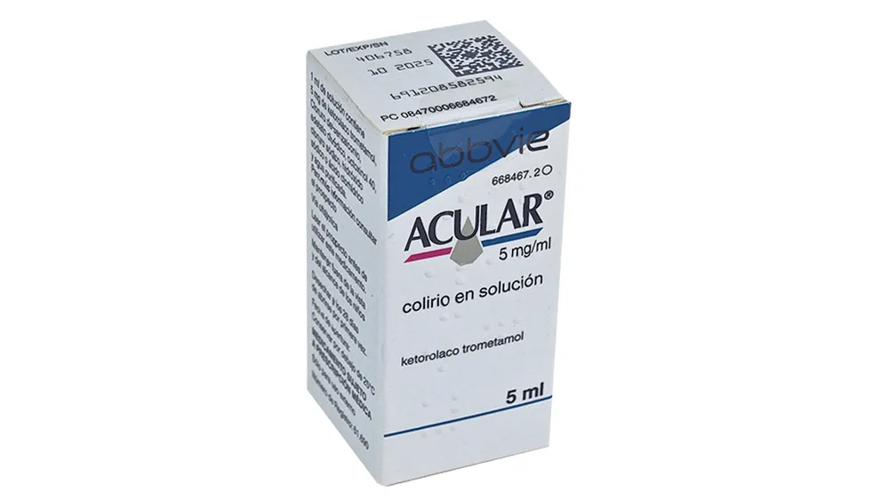 Acular 5 mg/ml eye drops solution solution, ophthalmic
