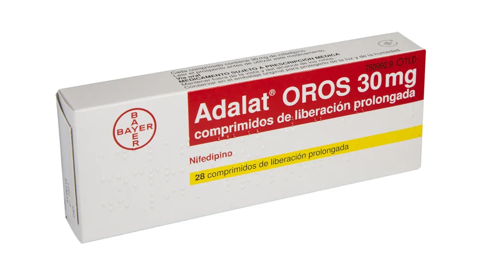 Adalat Oros 30 mg, prolonged-release tablets tablets, prolonged-release