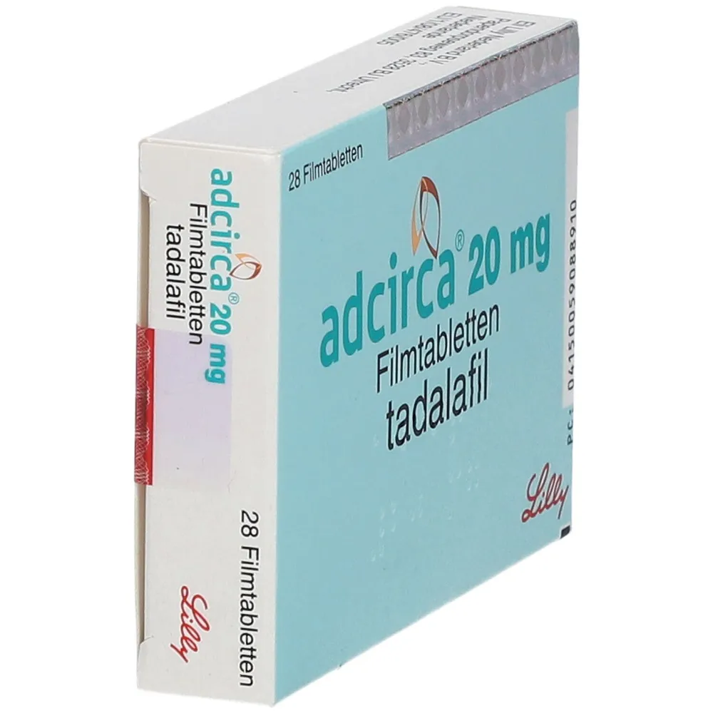 Adcirca 20 mg compresse rivestite con film compresse, rivestite con film