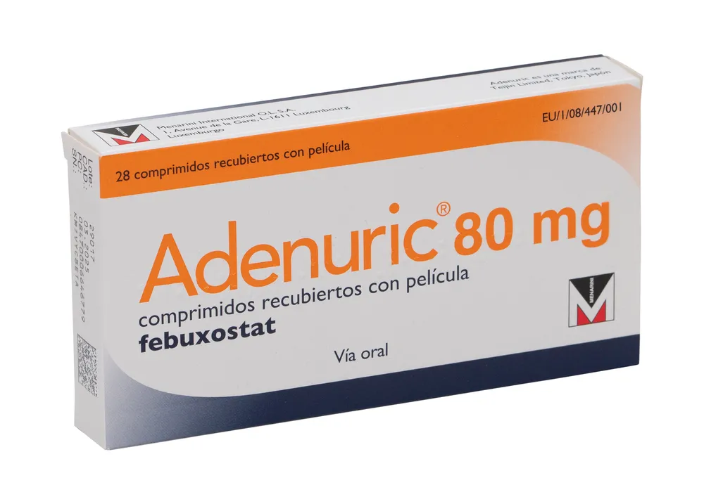 Adenuric 80 mg compresse rivestite con film compresse, rivestite con film